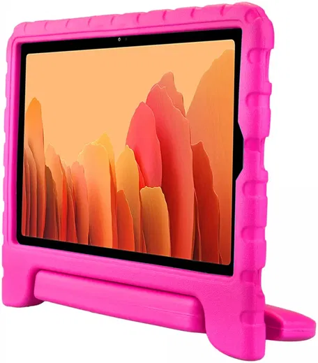 HappyCase Samsung Tab A7 2020/2022 Kinder Tablethoes Handvat Roze afbeelding 4