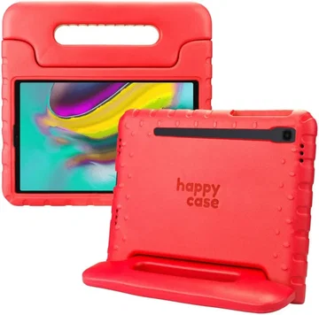 HappyCase Samsung Galaxy Tab S5e Kinder Tablethoes met Handvat Rood