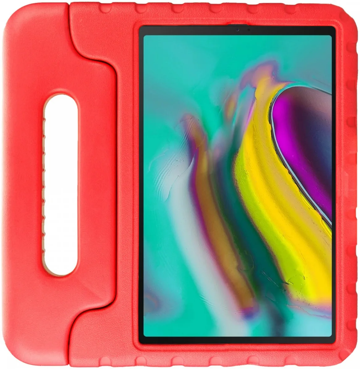 HappyCase Samsung Galaxy Tab S5e Kinder Tablethoes met Handvat Rood afbeelding 8