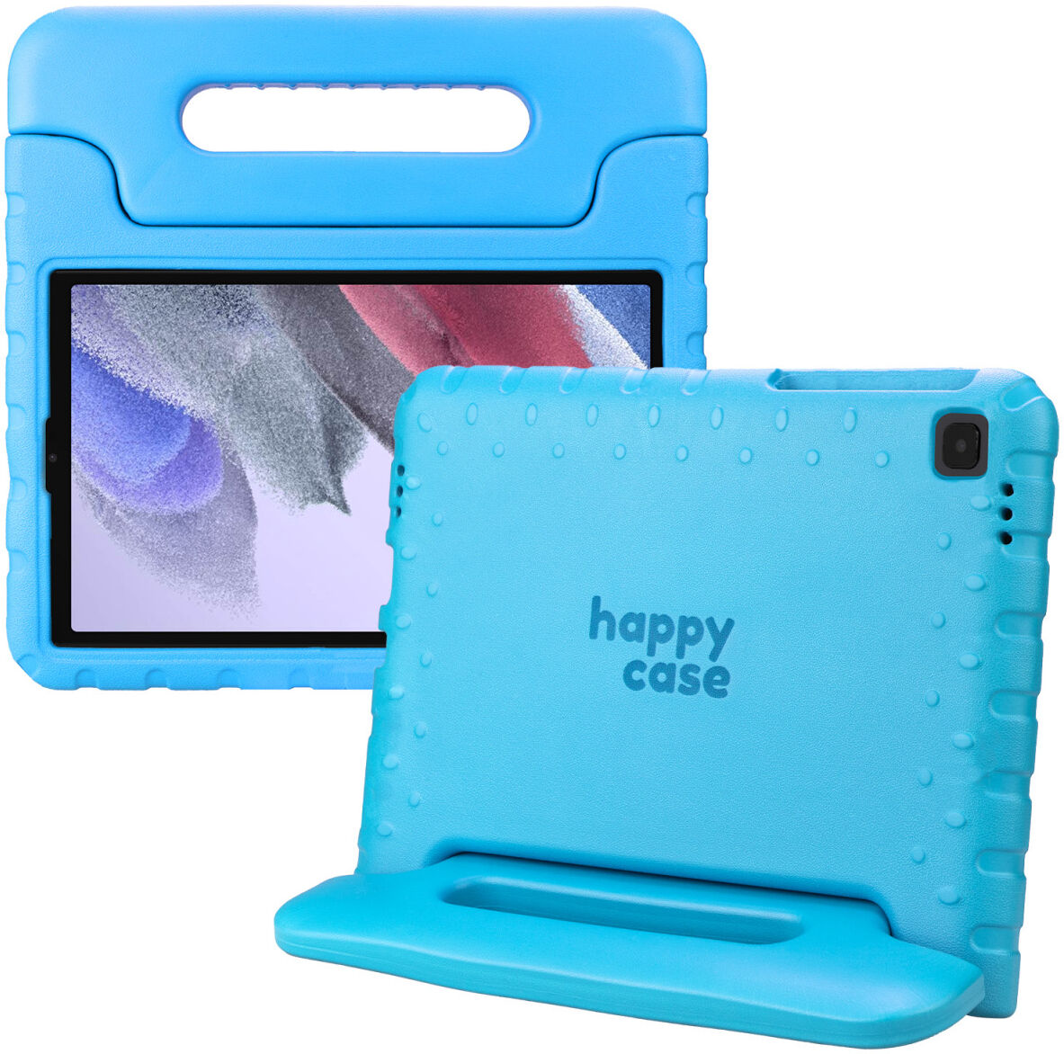 HappyCase Samsung Galaxy Tab A7 Lite Kinder Tablethoes Handvat Blauw afbeelding 1