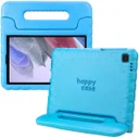 HappyCase Samsung Galaxy Tab A7 Lite Kinder Tablethoes Handvat Blauw