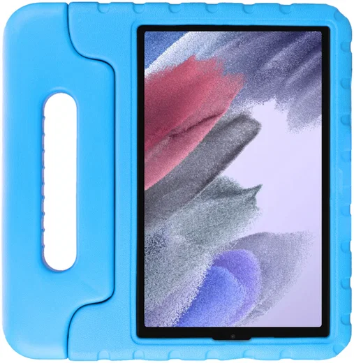 HappyCase Samsung Galaxy Tab A7 Lite Kinder Tablethoes Handvat Blauw afbeelding 2