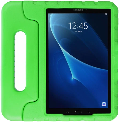 HappyCase Samsung Tab A 10.1 2016 Kinder Tablethoes met Handvat Groen afbeelding 2
