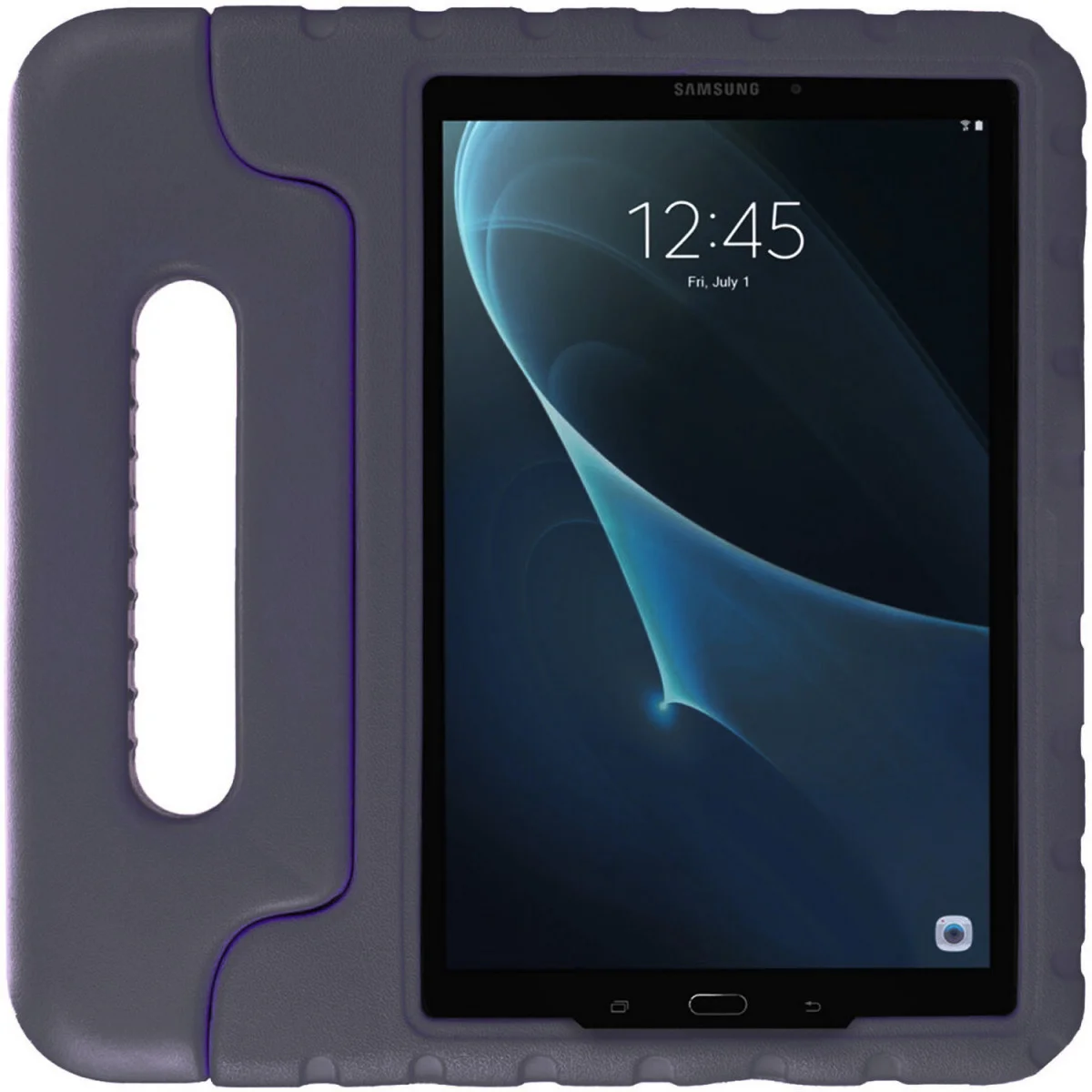 HappyCase Samsung Tab A 10.1 2016 Kinder Tablethoes met Handvat Paars afbeelding 2