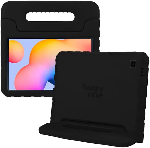 HappyCase Samsung Galaxy Tab S6 Lite Kinder Tablethoes Handvat Zwart afbeelding 1
