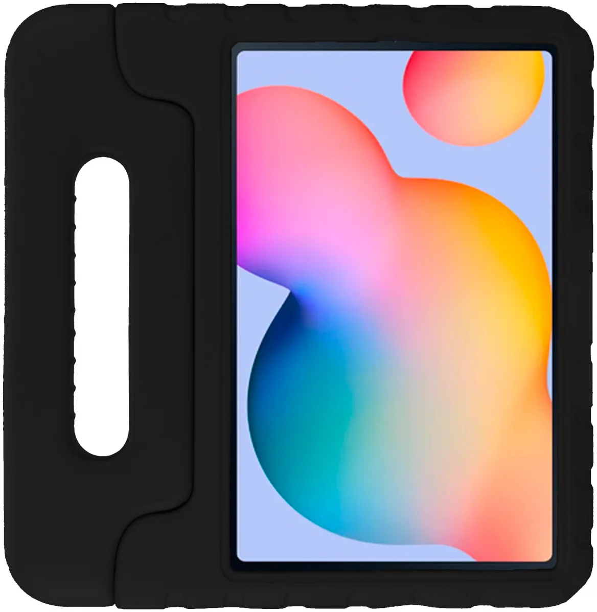 HappyCase Samsung Galaxy Tab S6 Lite Kinder Tablethoes Handvat Zwart afbeelding 2