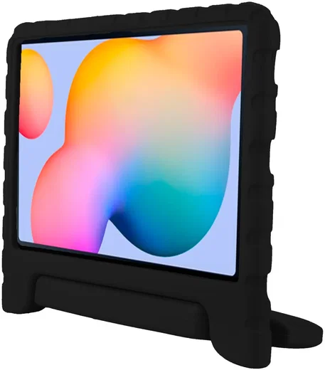 HappyCase Samsung Galaxy Tab S6 Lite Kinder Tablethoes Handvat Zwart afbeelding 4