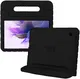 HappyCase Samsung Tab S8+ / S7+ / S7 FE Kinder Tablethoes Handvat Zwart