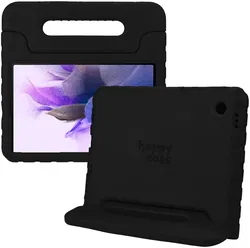 HappyCase Samsung Tab S8+ / S7+ / S7 FE Kinder Tablethoes Handvat Zwart afbeelding