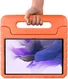 HappyCase Samsung Tab S8+ / S7+ / S7 FE Kinder Tablethoes Handvat Oranje afbeelding 5