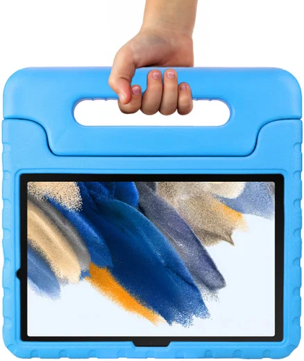 HappyCase Samsung Tab A8 Kinder Tablethoes met Handvat Blauw afbeelding 11