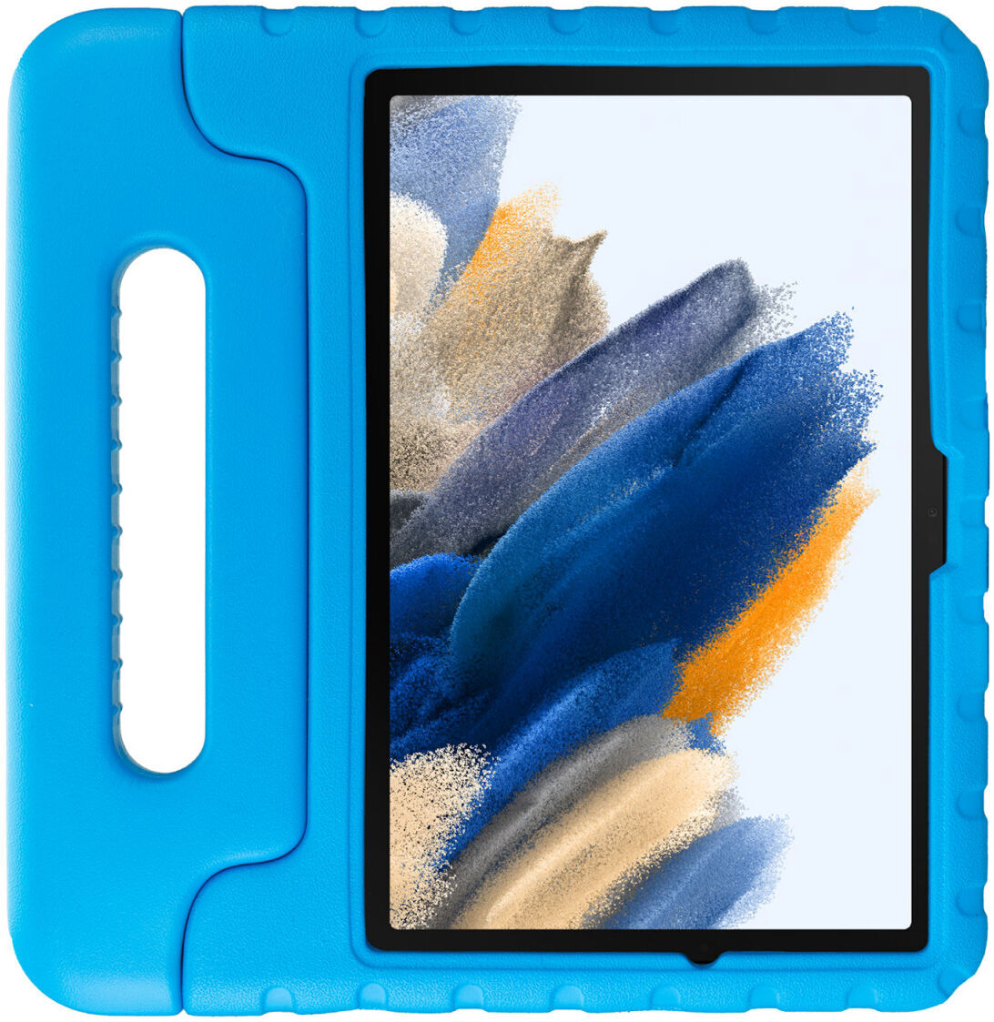 HappyCase Samsung Tab A8 Kinder Tablethoes met Handvat Blauw afbeelding 2