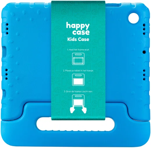 HappyCase Samsung Tab A8 Kinder Tablethoes met Handvat Blauw afbeelding 13