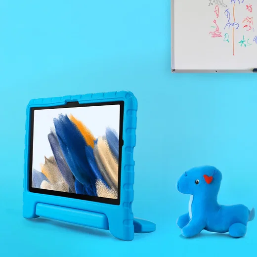 HappyCase Samsung Tab A8 Kinder Tablethoes met Handvat Blauw afbeelding 12