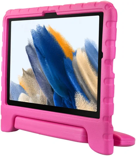 HappyCase Samsung Tab A8 Kinder Tablethoes met Handvat Roze afbeelding 8