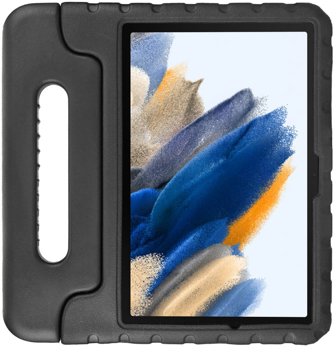 HappyCase Samsung Tab A8 Kinder Tablethoes met Handvat Zwart afbeelding 2