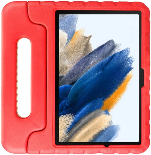 HappyCase Samsung Tab A8 Kinder Tablethoes met Handvat Rood afbeelding 2