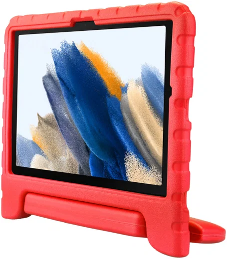 HappyCase Samsung Tab A8 Kinder Tablethoes met Handvat Rood afbeelding 8