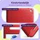 HappyCase Samsung Tab A8 Kinder Tablethoes met Handvat Rood afbeelding 4