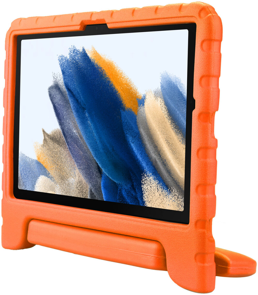 HappyCase Samsung Tab A8 Kinder Tablethoes met Handvat Oranje afbeelding 8