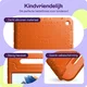 HappyCase Samsung Tab A8 Kinder Tablethoes met Handvat Oranje afbeelding 2