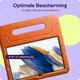 HappyCase Samsung Tab A8 Kinder Tablethoes met Handvat Oranje afbeelding 5