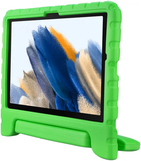 HappyCase Samsung Tab A8 Kinder Tablethoes met Handvat Groen afbeelding 4