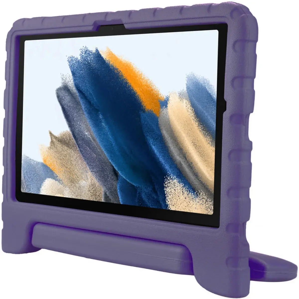 HappyCase Samsung Tab A8 Kinder Tablethoes met Handvat Paars afbeelding 8