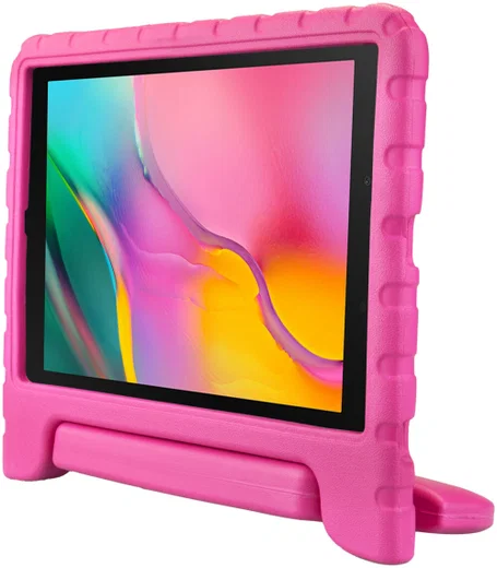 HappyCase Samsung Tab A 8.0 (2019) Kinder Tablethoes met Handvat Roze afbeelding 6