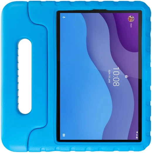 HappyCase Lenovo Tab M10 HD Gen 2 Kinder Tablethoes met Handvat Blauw afbeelding 4