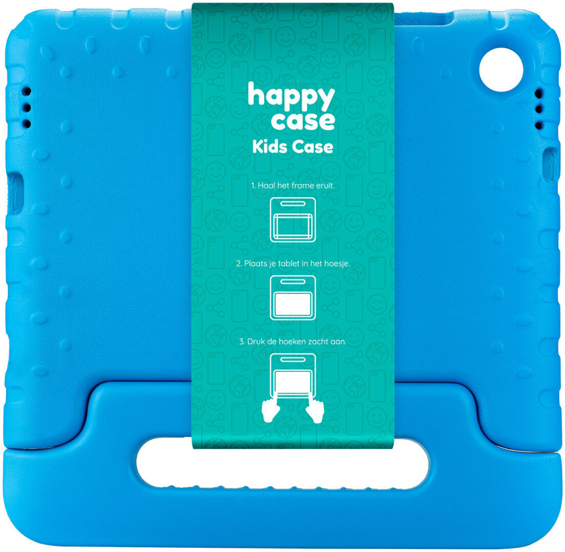 HappyCase Lenovo Tab M10 HD Gen 2 Kinder Tablethoes met Handvat Blauw afbeelding 7