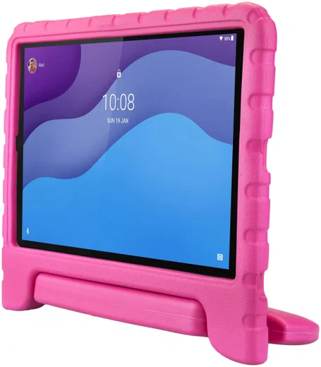 HappyCase Lenovo Tab M10 HD Gen 2 Kinder Tablethoes met Handvat Roze afbeelding 8