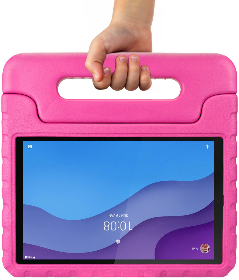 HappyCase Lenovo Tab M10 HD Gen 2 Kinder Tablethoes met Handvat Roze afbeelding 9