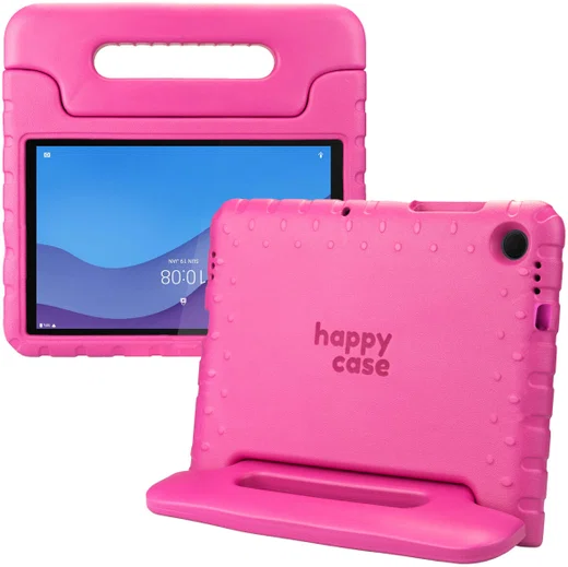 HappyCase Lenovo Tab M10 HD Gen 2 Kinder Tablethoes met Handvat Roze afbeelding 1