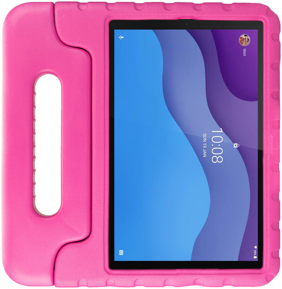 HappyCase Lenovo Tab M10 HD Gen 2 Kinder Tablethoes met Handvat Roze afbeelding 2