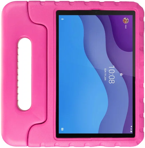 HappyCase Lenovo Tab M10 HD Gen 2 Kinder Tablethoes met Handvat Roze afbeelding 2