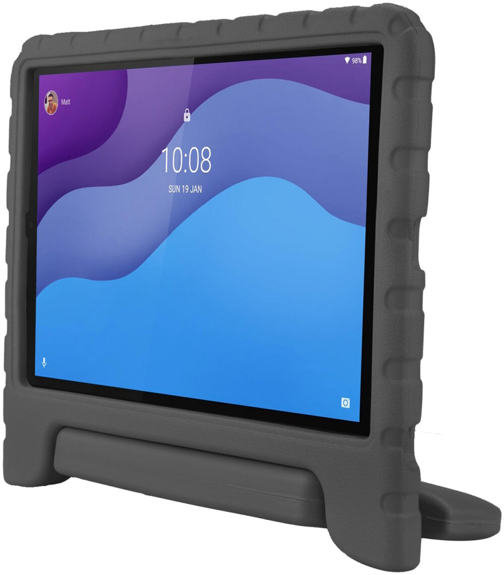 HappyCase Lenovo Tab M10 HD Gen 2 Kinder Tablethoes met Handvat Zwart afbeelding 3