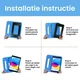 HappyCase iPad 11 (2025) /10.9 (2022) Kindertablethoes met Handvat Blauw afbeelding 8
