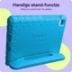 HappyCase iPad 11 (2025) /10.9 (2022) Kindertablethoes met Handvat Blauw afbeelding 6
