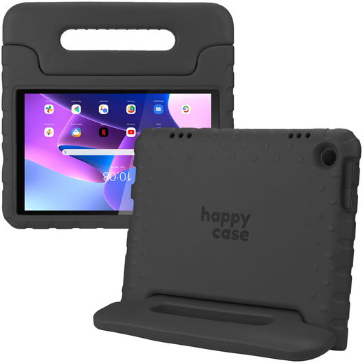 HappyCase Lenovo Tab M10 Gen 3 10.1 Kinder Tablethoes Handvat Zwart afbeelding 1