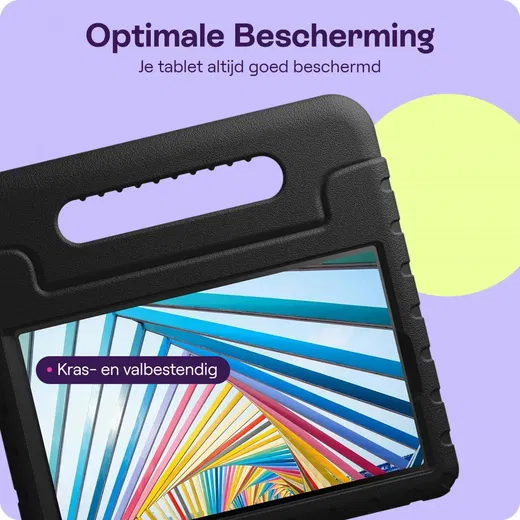 HappyCase Lenovo Tab M10 Gen 3 10.1 Kinder Tablethoes Handvat Zwart afbeelding 6
