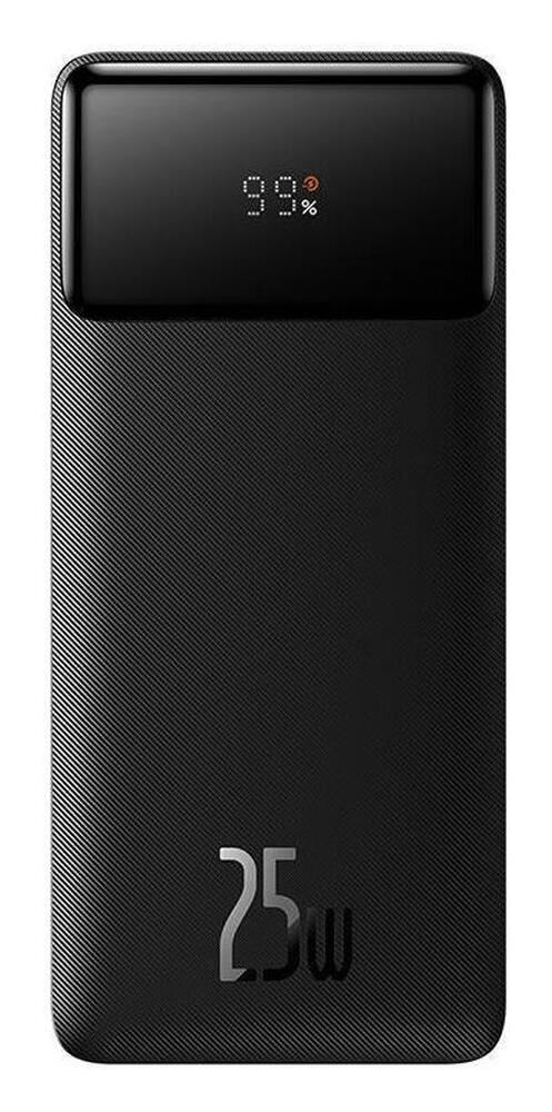 Baseus Bipow 20.000 mAh Powerbank Reisformaat Met Display 25W Zwart afbeelding 4