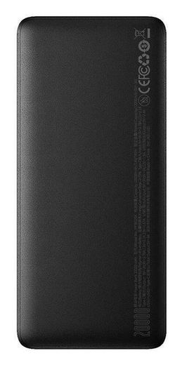 Baseus Bipow 20.000 mAh Powerbank Reisformaat Met Display 25W Zwart afbeelding 7