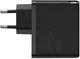 Baseus GaN2 100W Snellader met Fast Charge + 100W USB-C Kabel Zwart afbeelding 2