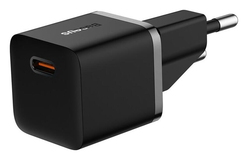Baseus GaN5 20W Compacte Fast Charger USB-C Zwart afbeelding 11