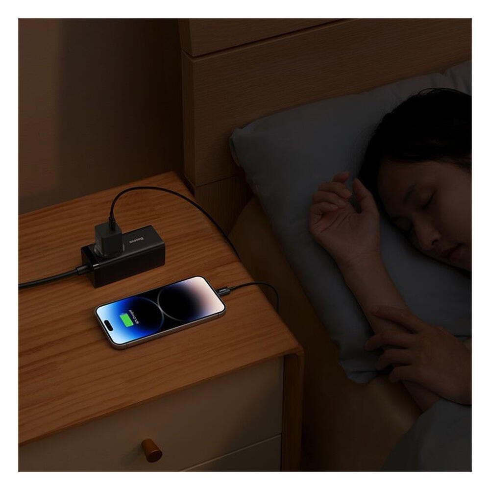 Baseus GaN5 20W Compacte Fast Charger USB-C Zwart afbeelding 8