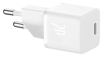 Baseus GaN5 20W Compacte Fast Charger USB-C Wit