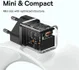 Baseus GaN5 30W Compacte Fast Charger USB-C Zwart afbeelding 4