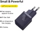Baseus GaN5 30W Compacte Fast Charger USB-C Paars afbeelding 2