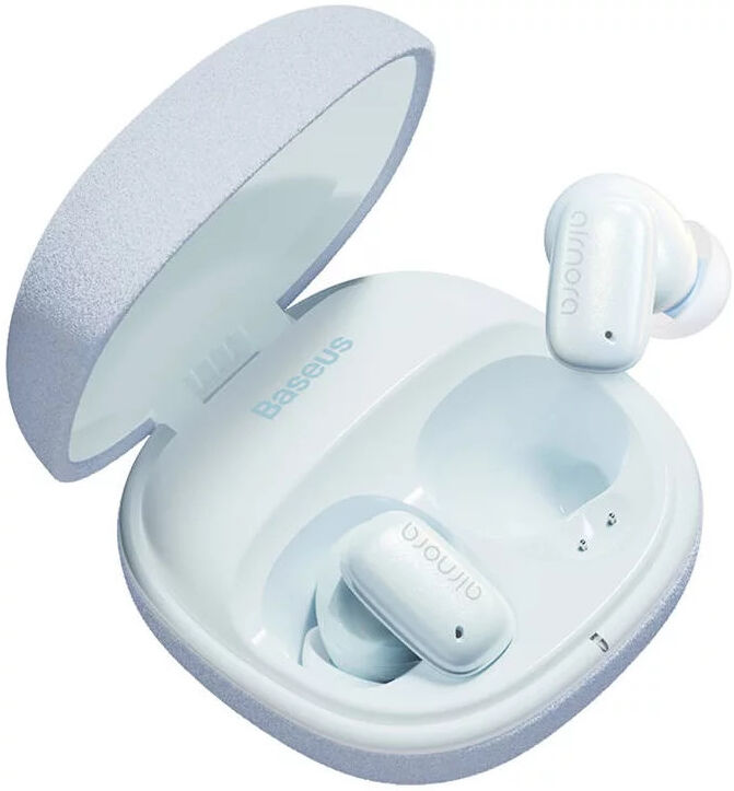 Baseus AirNora 2 Draadloze Bluetooth Oordopjes Noise Cancelling Blauw afbeelding 4
